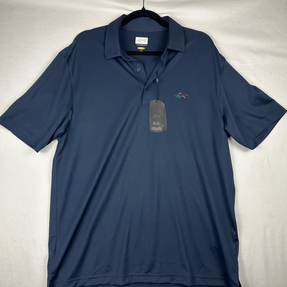 Greg Norman Collection Navy Polo Shirt